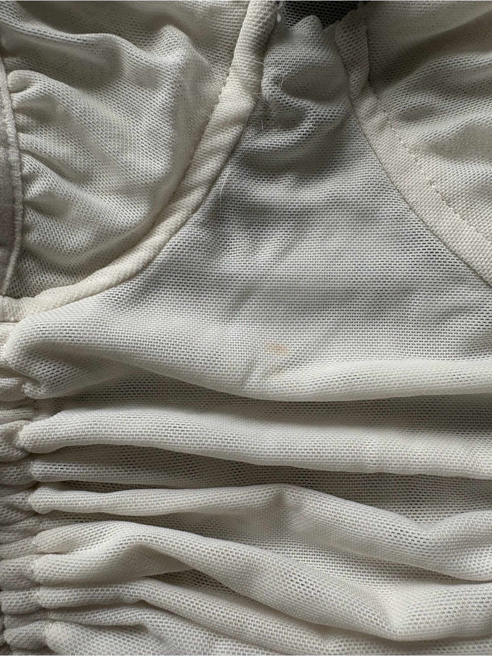 Princess Polly Cream Ruched Spaghetti Strap Tank - Picture 4 of 6